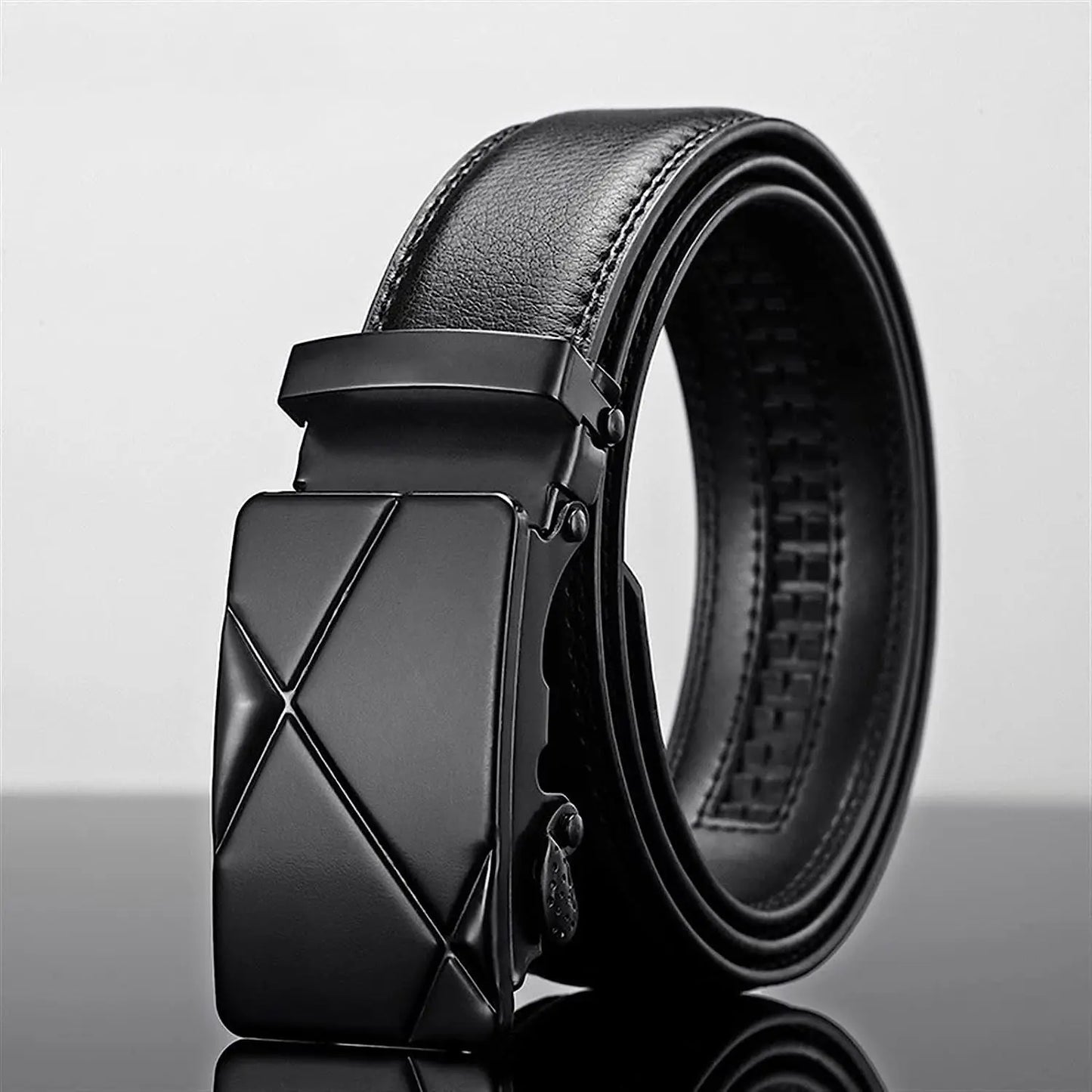 Ceinture homme business – haute qualité, boucle auto