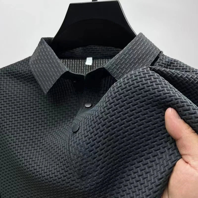 Polo homme – uni/confortable