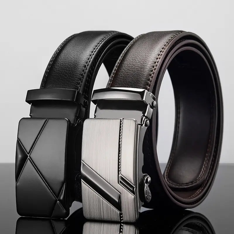 Ceinture homme business – haute qualité, boucle auto
