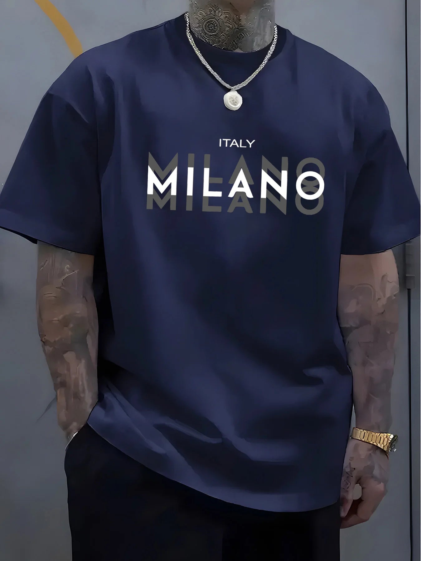 T-shirt homme été – ITALY MILANO