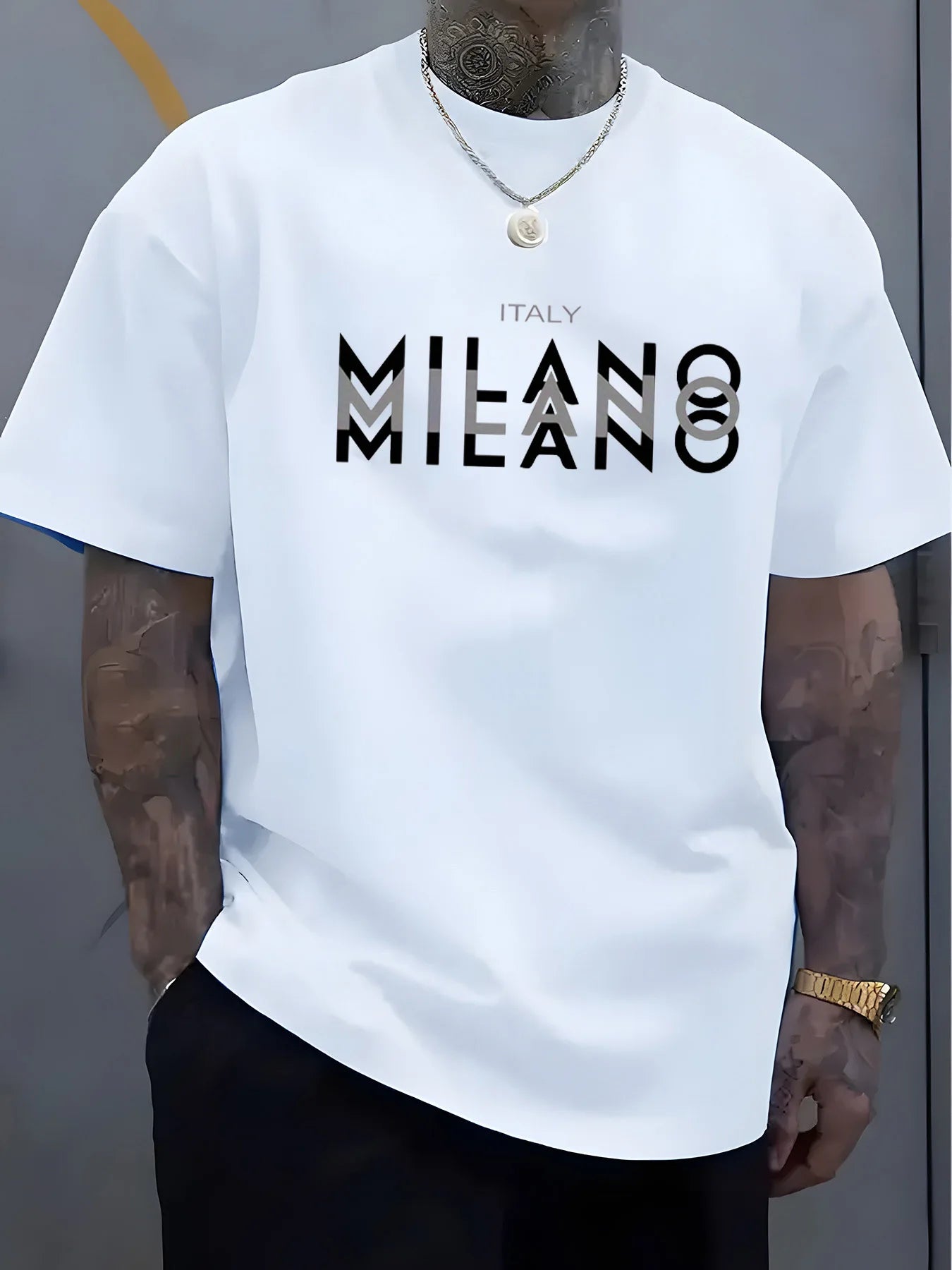 T-shirt homme été – ITALY MILANO