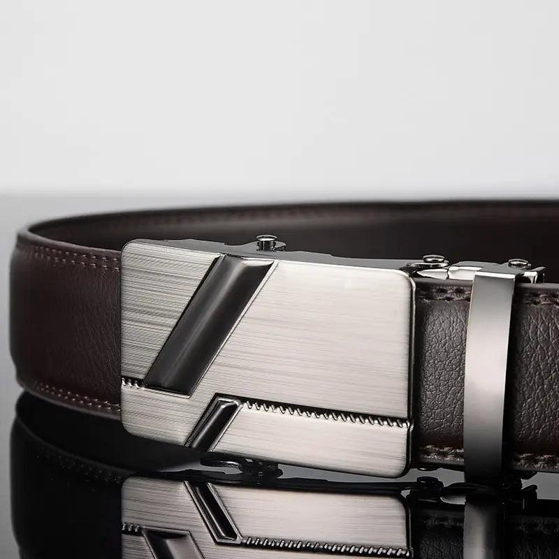 Ceinture homme business – haute qualité, boucle auto