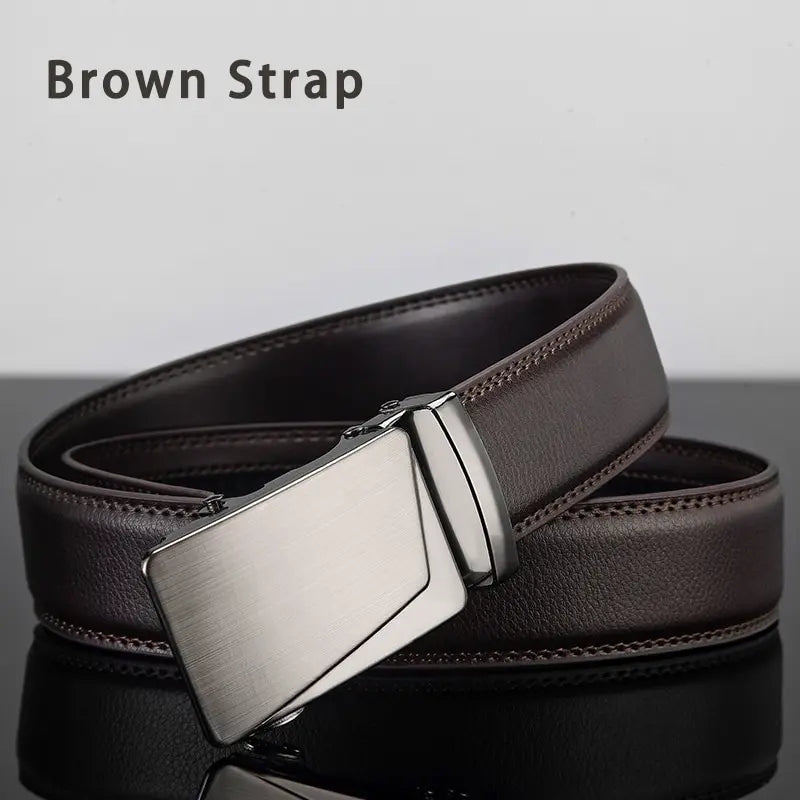 Ceinture homme business – haute qualité, boucle auto
