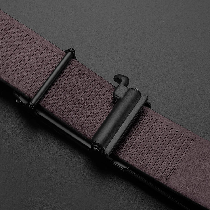 Ceinture homme luxe – boucle automatique