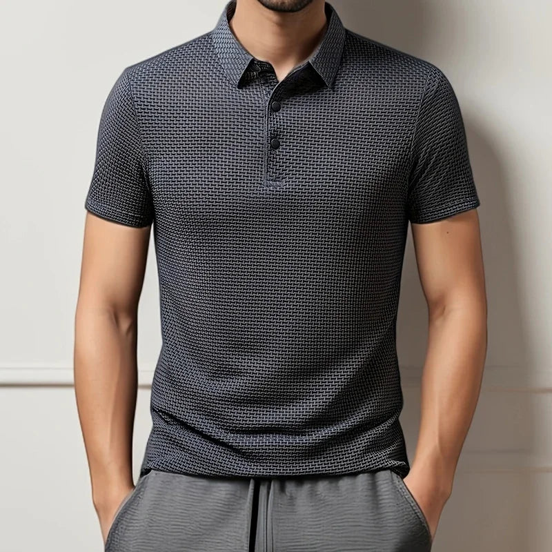 Polo homme –  uni/confortable