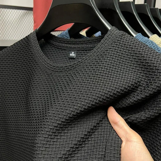T-shirt homme été soie glacée – manches courtes