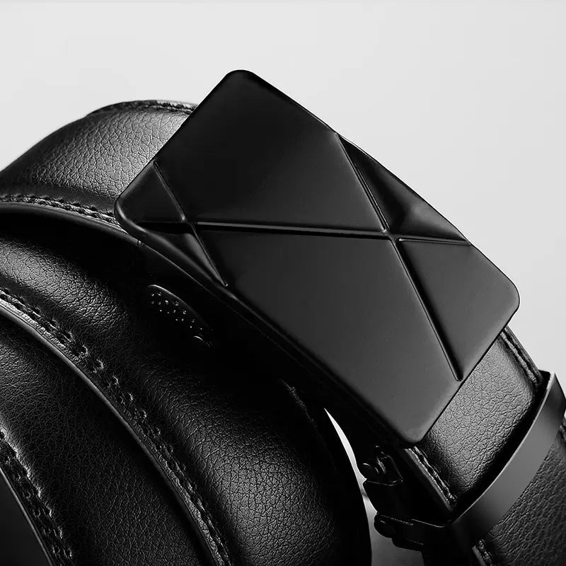 Ceinture homme business – haute qualité, boucle auto