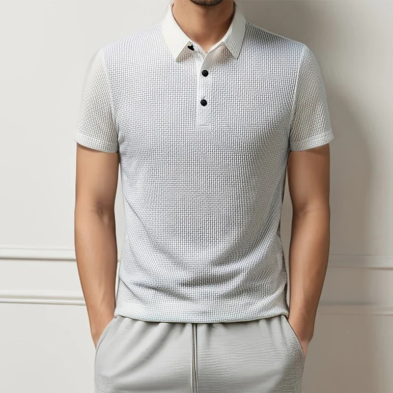 Polo homme –  uni/confortable