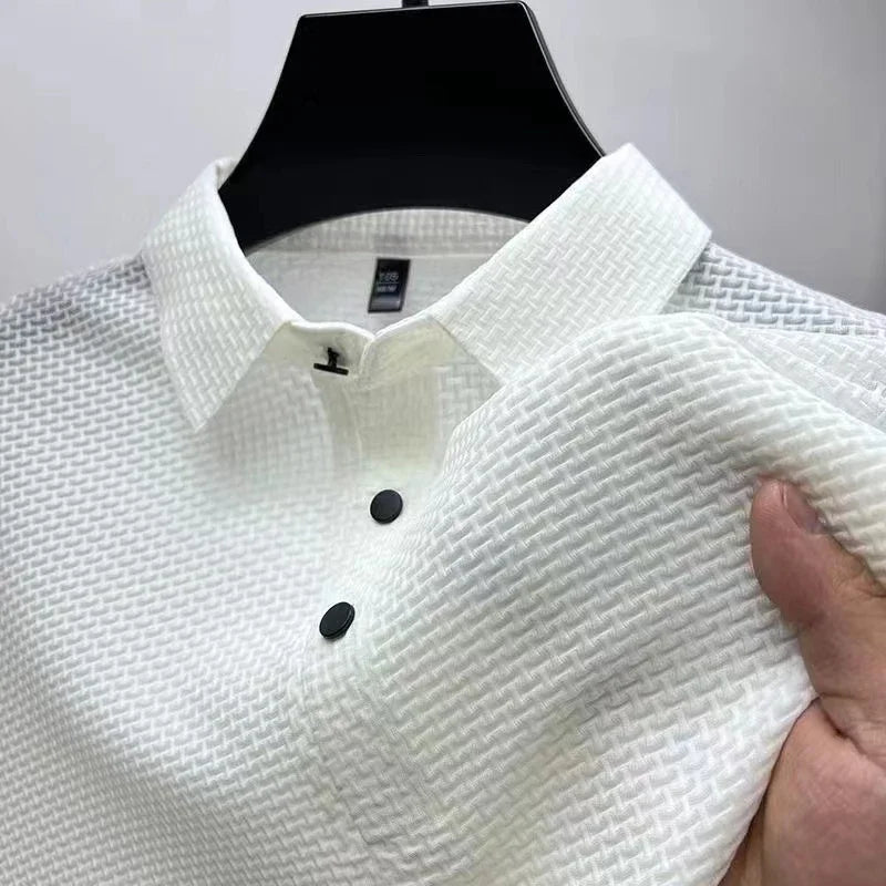 Polo homme –  uni/confortable