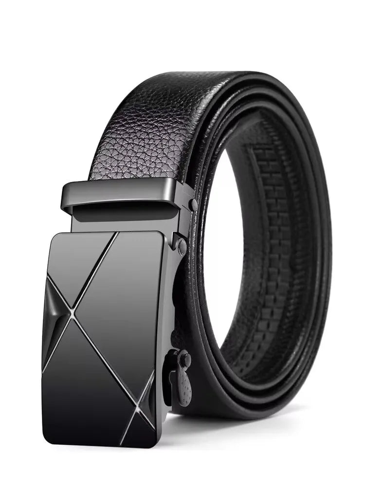 Ceinture homme business – haute qualité, boucle auto