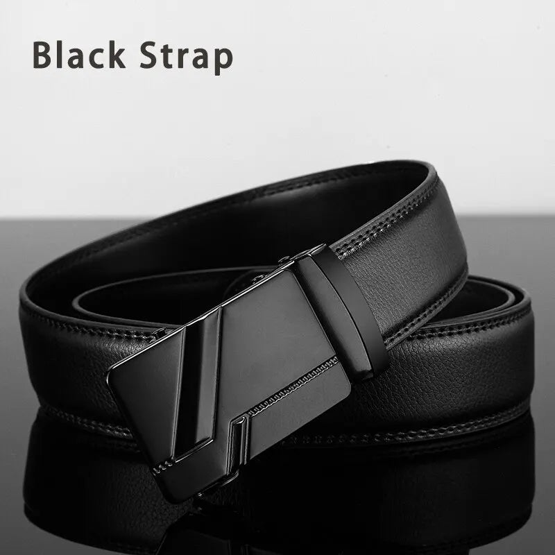 Ceinture homme business – haute qualité, boucle auto